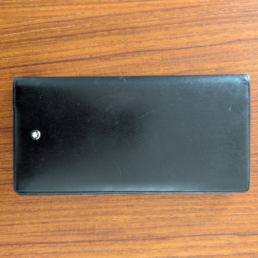 Montblanc Classic Black Leather Document Holder